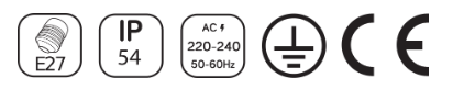 90PC Poklopna zidna svjetiljka HR60101