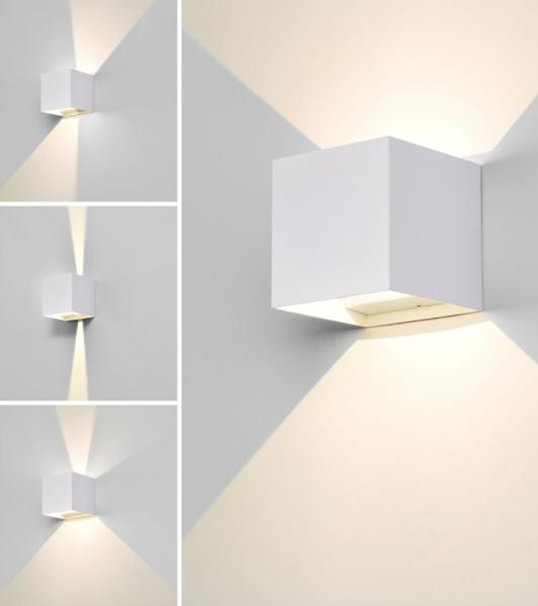 100 kvadratnih LED dvosmjerna zidna svjetiljka za prigušivanje HR60432-LED 100 kvadratnih LED dvosmjerna zidna svjetiljka za prigušivanje HR60432-LED