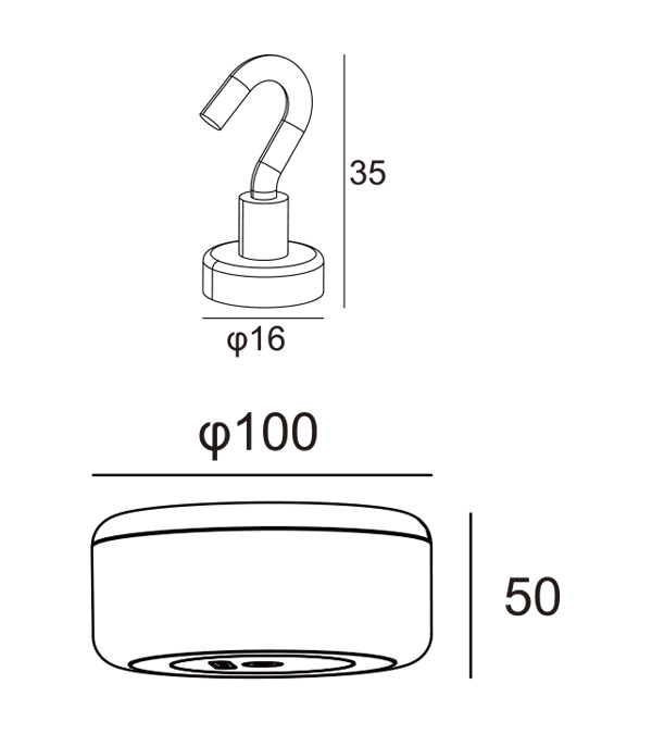 Lampa za punjenje kuke HR95017 Lampa za punjenje kuke HR95017