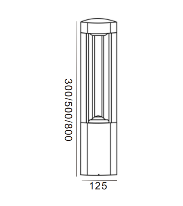 125 trokutastih LED vrtnih svjetiljki HR60031-800-LED 125 trokutastih LED vrtnih svjetiljki HR60031-800-LED