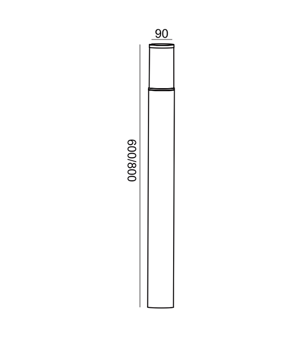 LED mala vrtna svjetiljka HR60733-800 LED mala vrtna svjetiljka HR60733-800