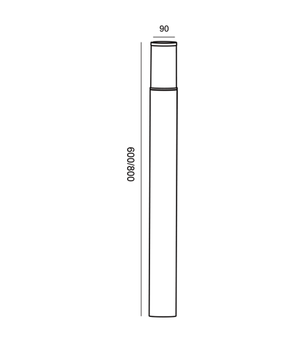 LED mala vrtna svjetiljka HR60733-600 LED mala vrtna svjetiljka HR60733-600