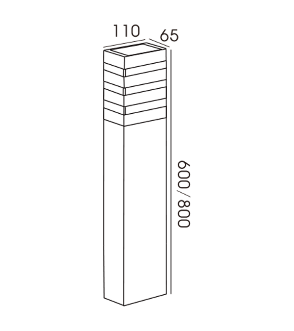 90 kvadratnih troslojnih prozirnih vrtnih svjetiljki HR60064-600 90 kvadratnih troslojnih prozirnih vrtnih svjetiljki HR60064-600