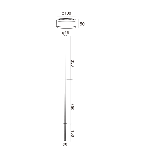400 High Black Body punjivo svjetlo HR95004-400 400 High Black Body punjivo svjetlo HR95004-400