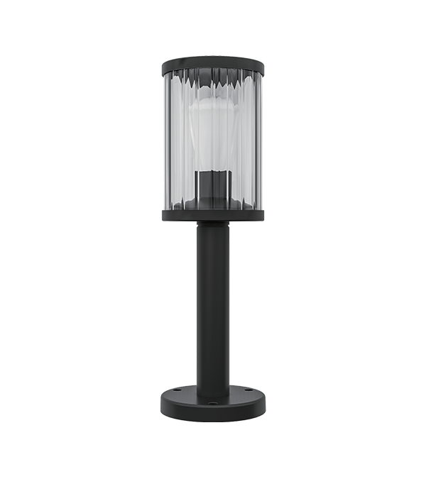 Staklena LED vrtna svjetiljka s vertikalnim prugama HR60132-600 Staklena LED vrtna svjetiljka s vertikalnim prugama HR60132-600