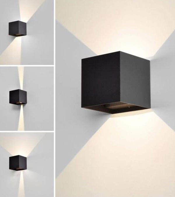 100 kvadratnih LED dvosmjerna zidna svjetiljka za prigušivanje HR60432-LED 100 kvadratnih LED dvosmjerna zidna svjetiljka za prigušivanje HR60432-LED