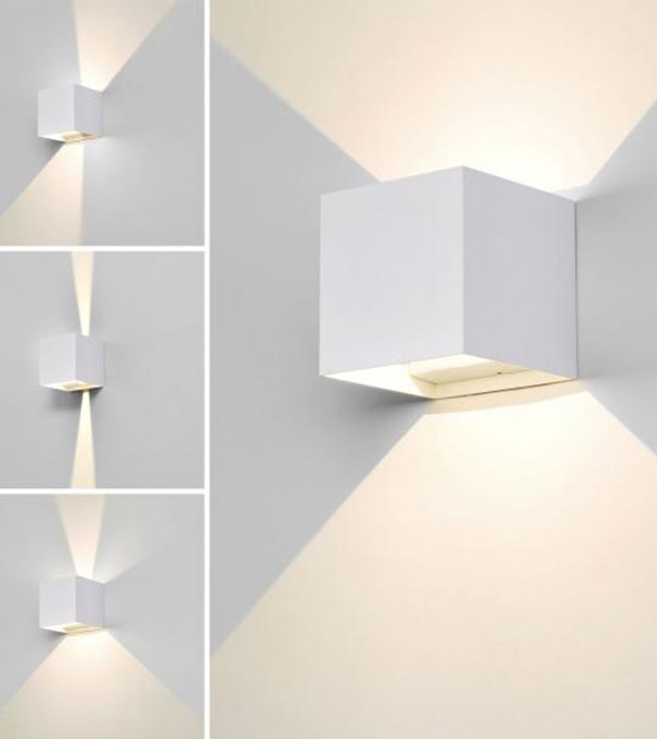 100 kvadratnih LED dvosmjerna zidna svjetiljka za prigušivanje HR60432-LED 100 kvadratnih LED dvosmjerna zidna svjetiljka za prigušivanje HR60432-LED